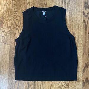 NWT Cable & Guage sleeveless sweater top tank separates lightweight XL
